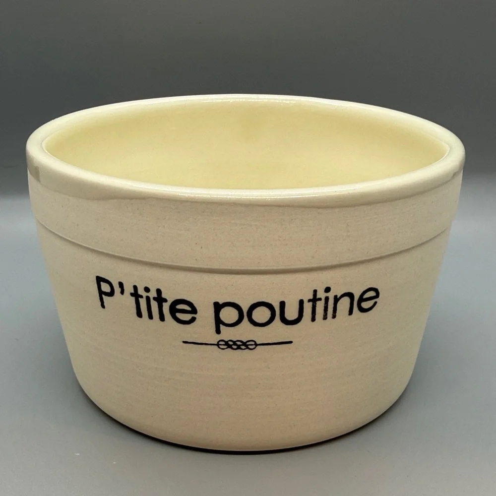 P'tite Poutine Ceramic Bowl - Drake General Store - Canadian Souvenir (3 inch)